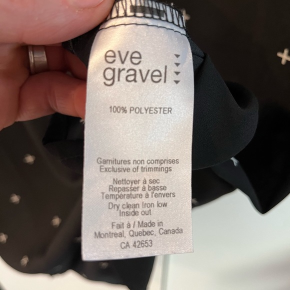 Eve Gravel blouse MED - Picture 3 of 3